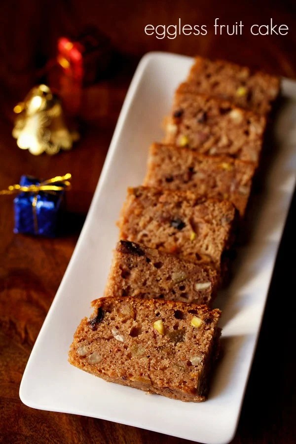 eggless fruit cake recipe